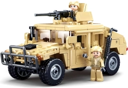 Sluban Army konstruktorius: karinis „Hummer“ kovinis visureigis