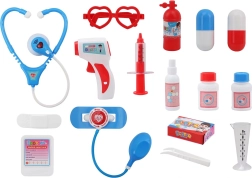 Daktaro lagaminėlis 30 cm su šviesos efektais