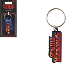 Metalinio raktų pakabuko „Stranger Things“ su WSQK logotipu