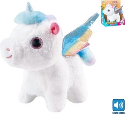 Walking Sound Plush Unicorn 21 cm