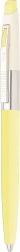 ICO 70 Retro ballpoint pen, pastel yellow, tip 0.8 mm