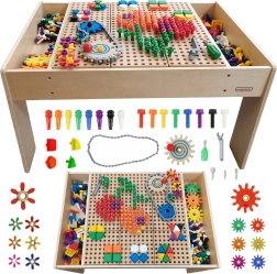 Masterkidz medinis edukacinis STEM stalas su priedais