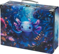 Sulankstomas mokyklinis lagaminėlis Axolotl Baagl