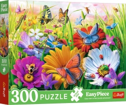 Dėlionė 300 dalių EasyPiece – Vabzdžiai pievoje Trefl