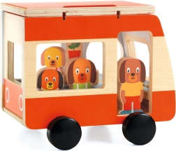 Medinis multivanas su meškučiais Djeco