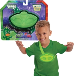 PJMasks amuletas Gekko su šviesa ir garsu, žalias