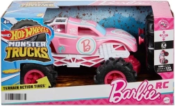 RC monstrinis sunkvežimis BARBIE Hot Wheels 1:24