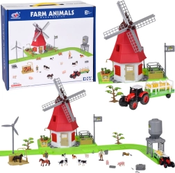 Konstruktorius „Farma“ su vėjo malūnu ir gyvūnėliais, 101 dalis