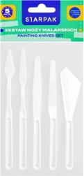 Tapybos mentelės – 5 vnt. rinkinys