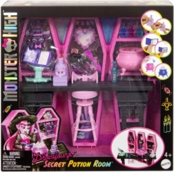 Žaismingas rinkinys Monster High Draculaura – Slaptasis eliksyrų kambarys