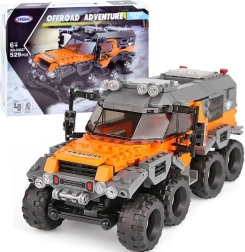 8x8 visureigio super automobilio konstruktorius, 529 detalės