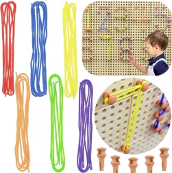 Masterkidz set of pegs and laces for the STEM science‑creative board