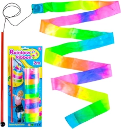 Spalvota gimnastikos juostelė