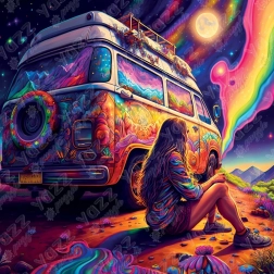 YAZZ Square Puzzle Skywatching 1023 Pieces