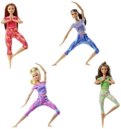 Barbie judesyje – lėlės jogai ir sveikatingumui