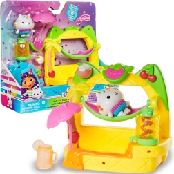 Gabės kačiukų namas: balkono glotnučių vakarėlis su Cakey figūrėle ir priedais