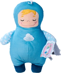 Simba Squishbabies minkštas kūdikėlis mėlynais drabužėliais 28 cm
