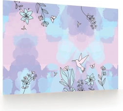 Stalo padėkliukas su kolibrio motyvu