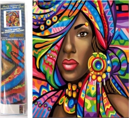 Deimantinė mozaika Afrikietė 30x40 cm