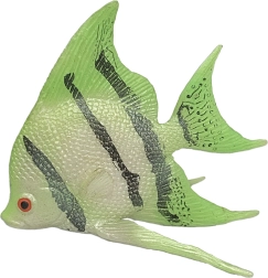 Žalia guminė žuvelė 10 cm