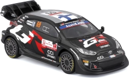Bburago 1:43 Toyota GR Yaris Rally1 Hybrid – kolekcinis modelis dovaninėje dėžutėje