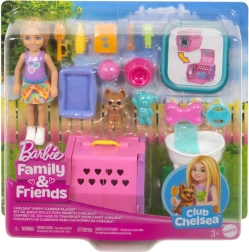 Barbie Chelsea transporterio rinkinys šuniukui