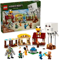 LEGO® Minecraft® 21273 Ghasto balionas ir kaimo užpuolimas