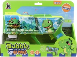 Dino burbulų pūtimo pistoletas su baterijomis