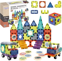 Woopie magnetinis 3D konstruktorius – pilis ir transporto priemonės, 71 dalis