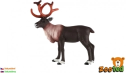 Poliarinio šiaurinio elnio plastikinė figūrėlė 15 cm