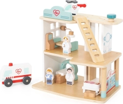 Viga Toys Wooden Hospital with Accessories