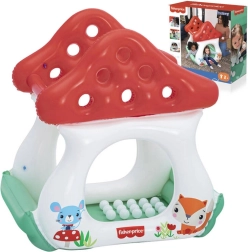 Pripučiamas namelis su kamuoliukais „Musmirė“ Fisher Price
