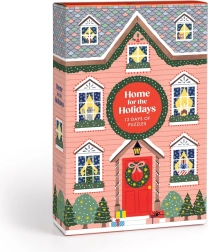 GALISON Advent Puzzle Calendar – Home for Christmas (12×42 pieces)