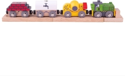 Bigjigs Rail wooden construction train