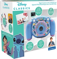 Lexibook vaikiška HD kamera ir fotoaparatas Stitch su SD kortele