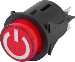 Įjungimo/išjungimo jungiklis vaikų elektriniam automobiliukui, 4 kontaktai