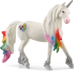 Schleich bayala vaivorykštinis vienaragio eržilas su širdelėmis