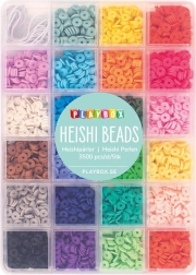 Playbox heishi karoliukai 3500 vnt. – rinkinys papuošalų gamybai