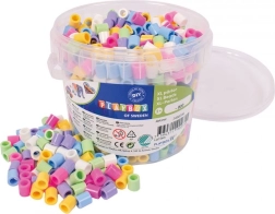 PLAYBOX pastelinių lyginimo karoliukų kibirėlyje 900 vnt.