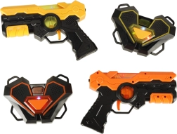 Laser tag rinkinys 2 žaidėjams – 2 pistoletai ir 2 interaktyvūs taikiniai