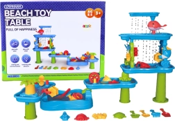 Large Interactive Water Park Table Sand Moulds Mills