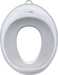 Vaikiškas tualeto dangtis FreeON balta–pilka