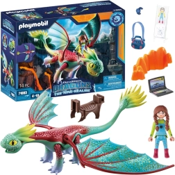 Playmobil Dragons The Nine Realms – drakono figūrėlė ir Alex, 14 dalių konstruktorius