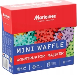 Konstruktorius MARIOINEX MINI WAFFLE KONSTRUKTOR MAJSTER – 200 detalių