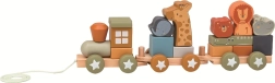 Medinis traukinukas su gyvūnėliais 2Kids Toys