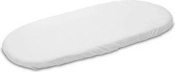 Jersey paklodė vežimėliui New Baby balta 35 × 75 cm