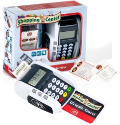 Vaikiškas mokėjimo terminalas su kortele ir kvitais KLEIN, su garsu