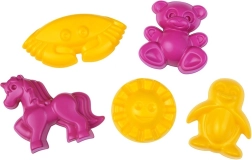 Smėlio formelės su vienaragiu