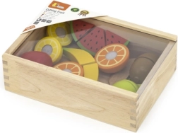Wooden Fruit Cutting Set with Board