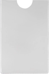 Skaidrus dokumentų dėklas 62x91 mm